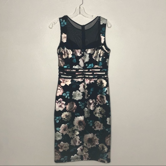 Floral bodycon dress - Picture 5 of 5